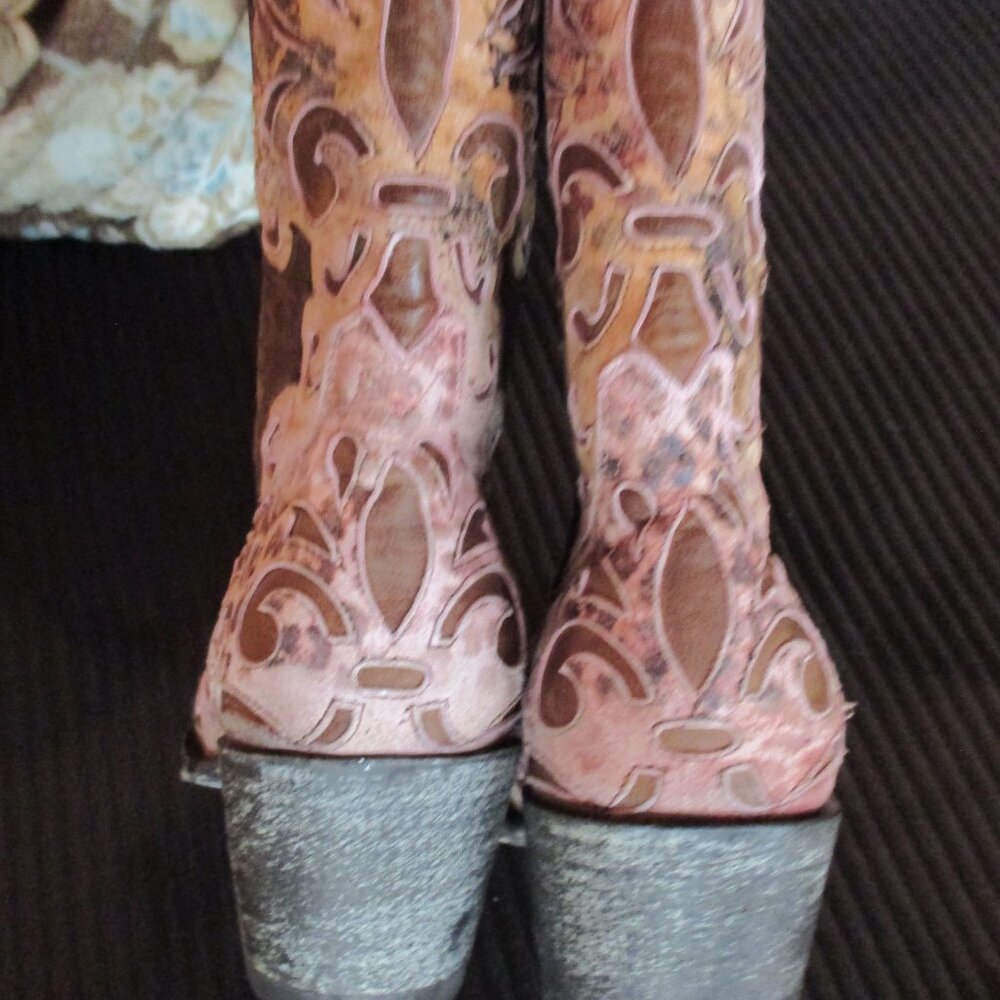 NEW Old Gringo Linda Lou Cowboy Boots womens 8.5 - Picture 8 of 15